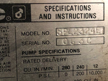 Load image into Gallery viewer, Enerpac Electric Hydraulic pump, 110 volt