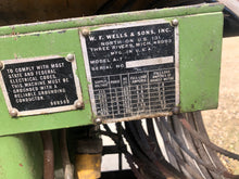 Load image into Gallery viewer, W.F. Wells and Sons, Inc model A-7 Bandsaw Horizontal