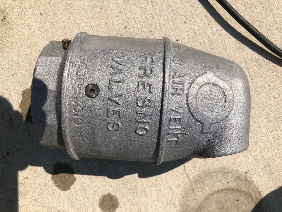 AG VENT 300B 3" FRESNO VALVES Surplus Gurus